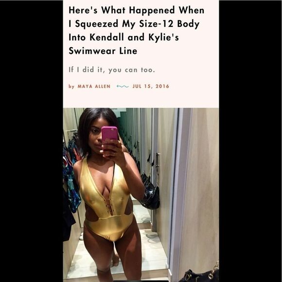 TOPSHOP Kendall + Kylie animal print monokini.NWT - Picture 9 of 9